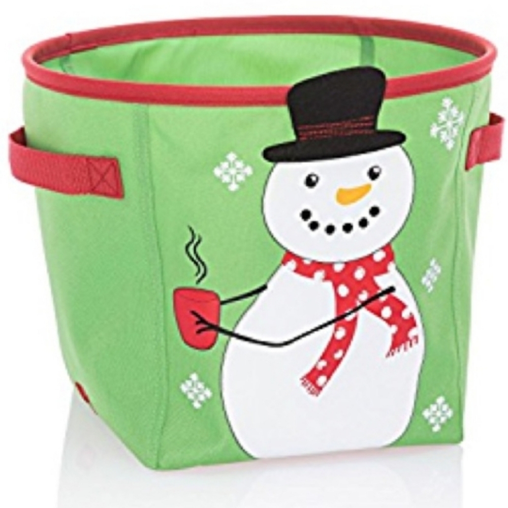 Set of 3 Mini Storage Bins in Cool Cutie